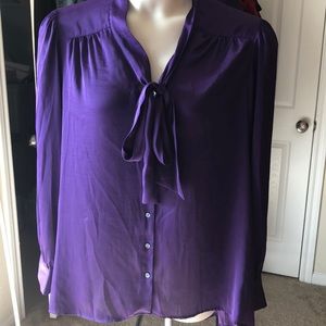 Plus Size Vince Camuto Silky Blouse 1x. With Tags